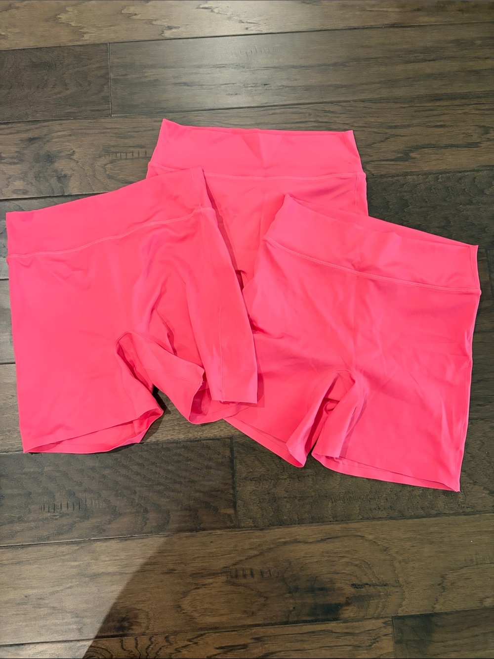 NWOT Three pairs of Shebird Pink Bike Shorts for under skirts and dresses Sz M